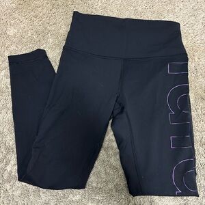 NWOT Limited edition Lululemon wunder train leggings